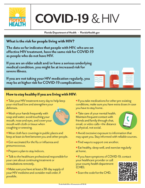 COVID-19 and HIV