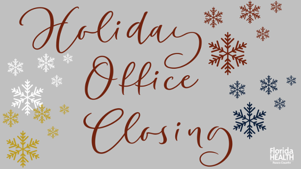 Social Graphic for Holiday Closures