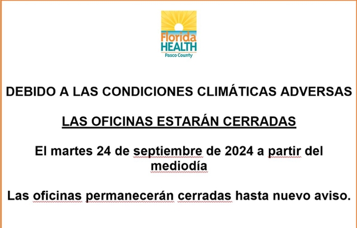 Storm Closure Spanish 