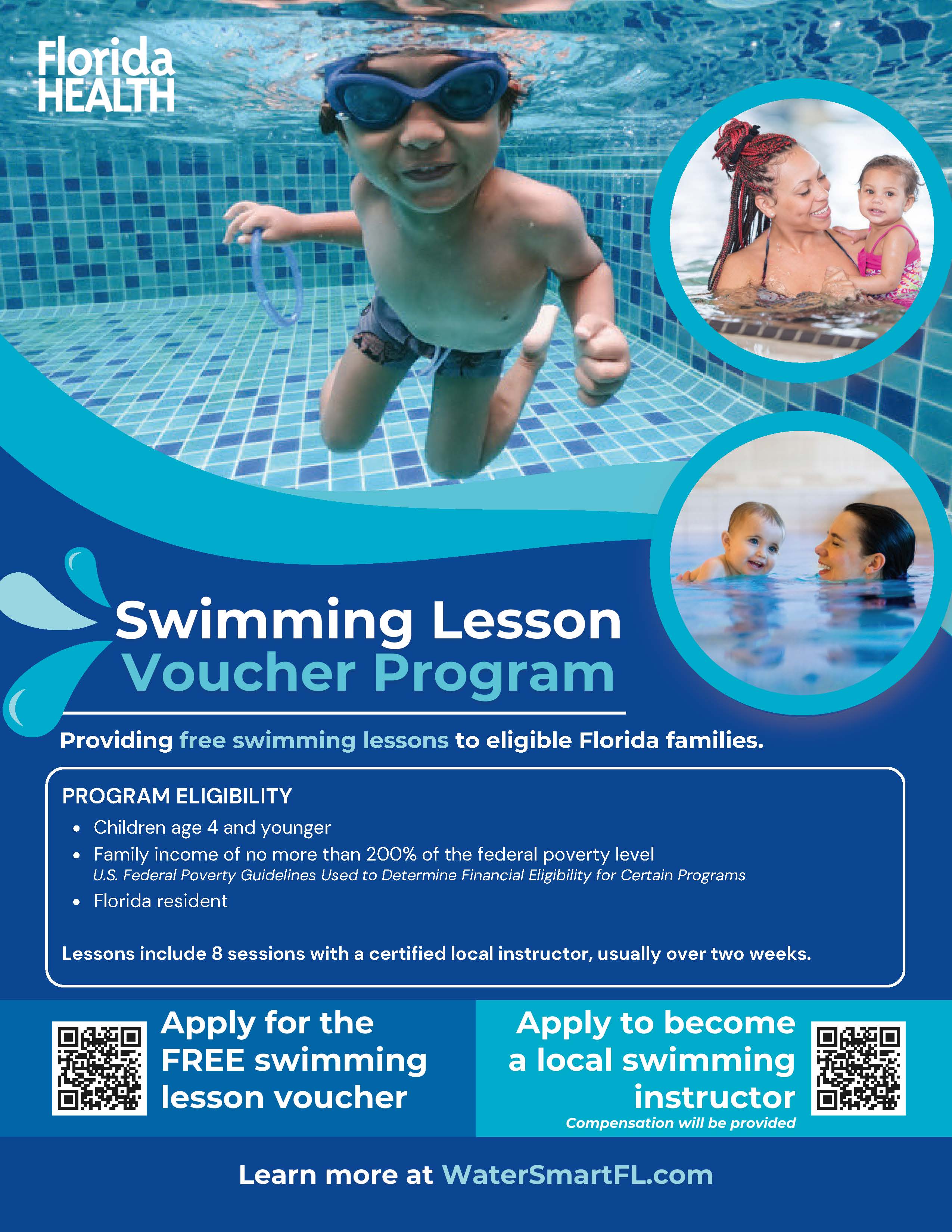 Flyer on Swim Vouchers 