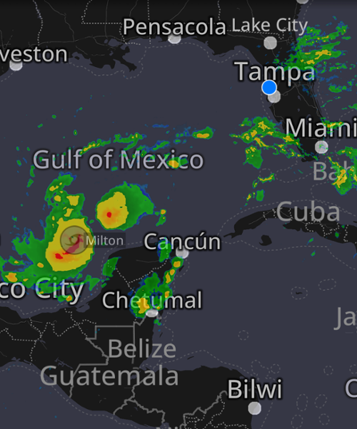 Radar Image Milton