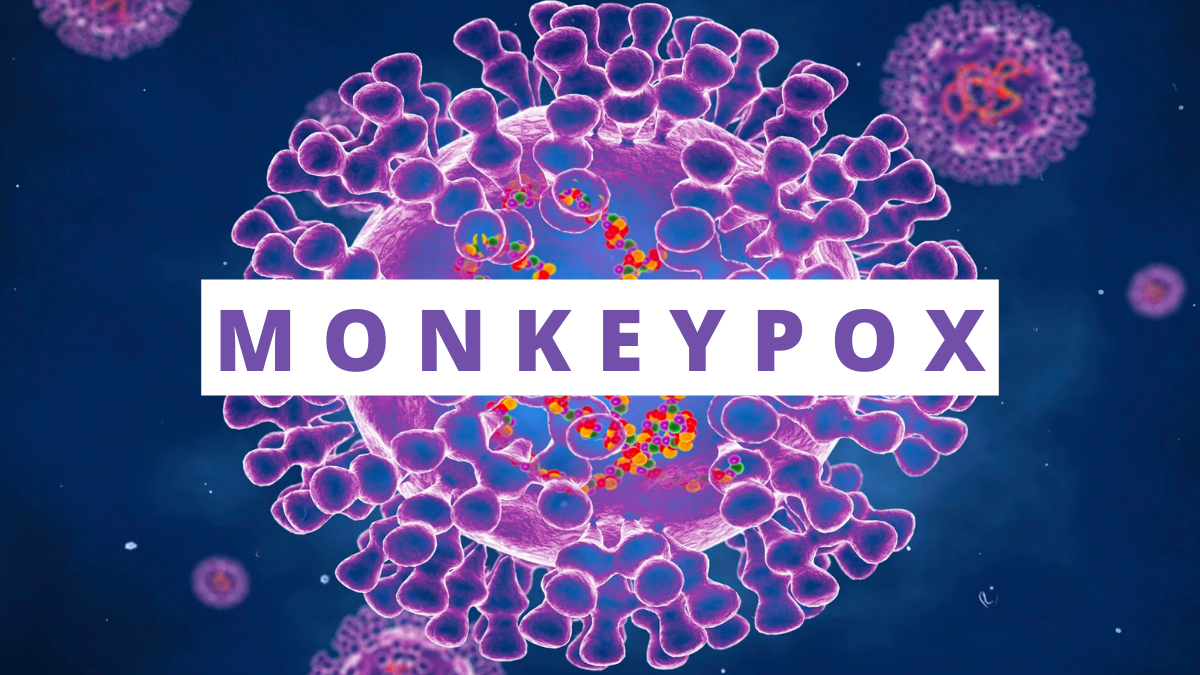 Social graphic on monkeypox graphic