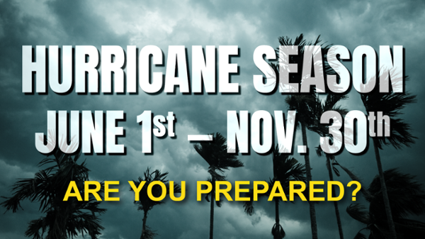 Are you Prepared for the Hurricane Season? 