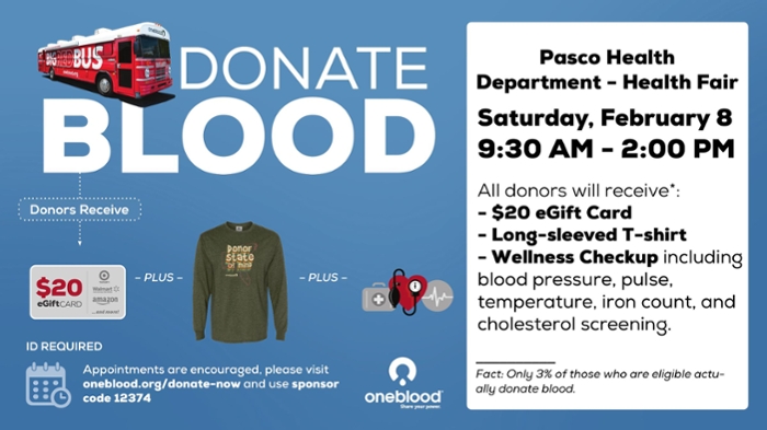 Social graphic of Blood Drive 