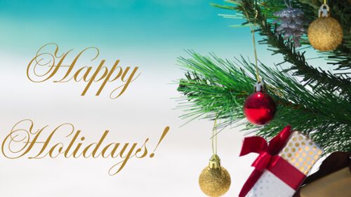 Happy Holidays graphic